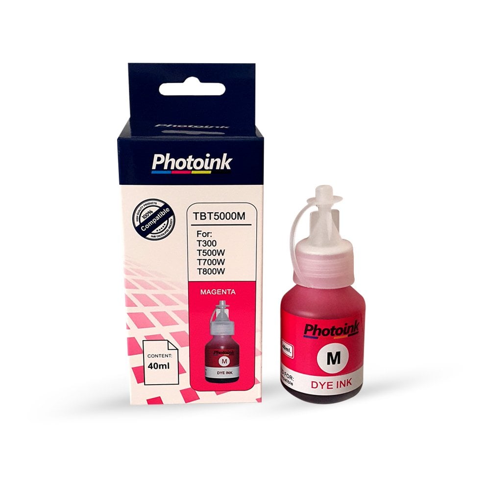 Brother BT 5000m uyumlu 40 ml KIRMIZI PHOTOINK PLUS Mürekkep - T300/T310/T500/T510