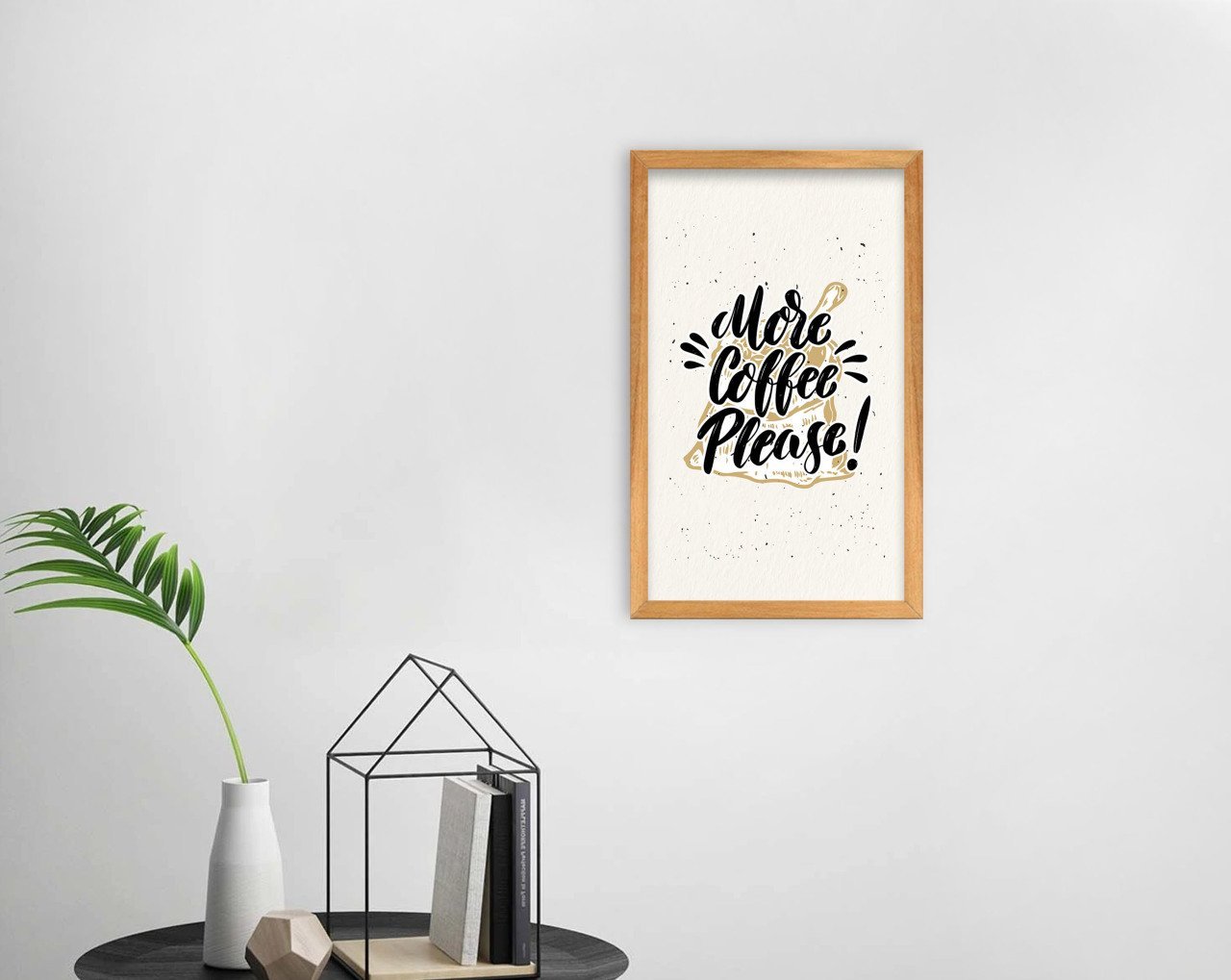BK Home Coffee Tasarımlı Dekoratif Retro Ahşap Tablo-44