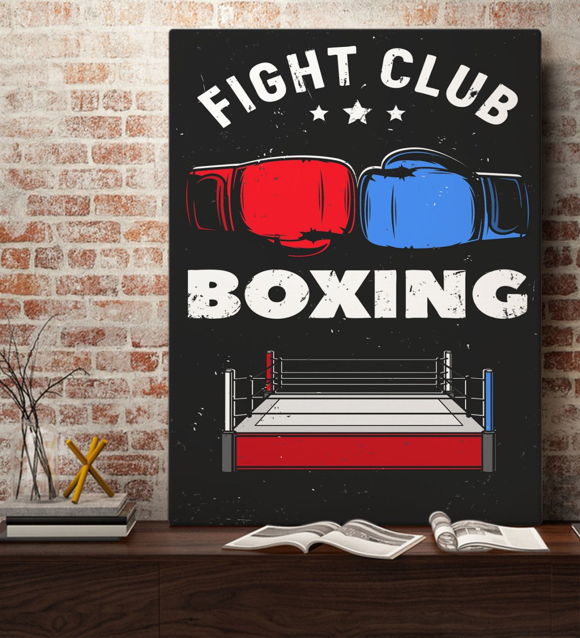 BK Gift Boxing Tasarımlı Kanvas Tablo 70x100cm-2