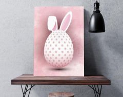 BK Gift Paskalya Tasarımlı Kanvas Tablo 50x70cm Ev Dekorasyonu, Paskalya Hediyesi, Ev Hediyesi-4