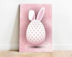 BK Gift Paskalya Tasarımlı Kanvas Tablo 30x50cm Ev Dekorasyonu, Paskalya Hediyesi, Ev Hediyesi-4