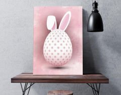 BK Gift Paskalya Tasarımlı Kanvas Tablo 30x50cm Ev Dekorasyonu, Paskalya Hediyesi, Ev Hediyesi-4