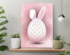BK Gift Paskalya Tasarımlı Kanvas Tablo 30x50cm Ev Dekorasyonu, Paskalya Hediyesi, Ev Hediyesi-4