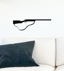 BK Gift Silah Tasarımlı Ahşap Duvar Süsü-19
