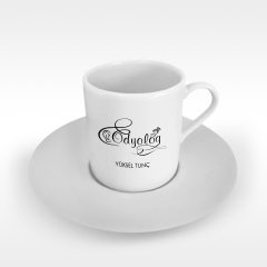 Kişiye Özel Mesleki Odyolog Türk Kahvesi Fincanı