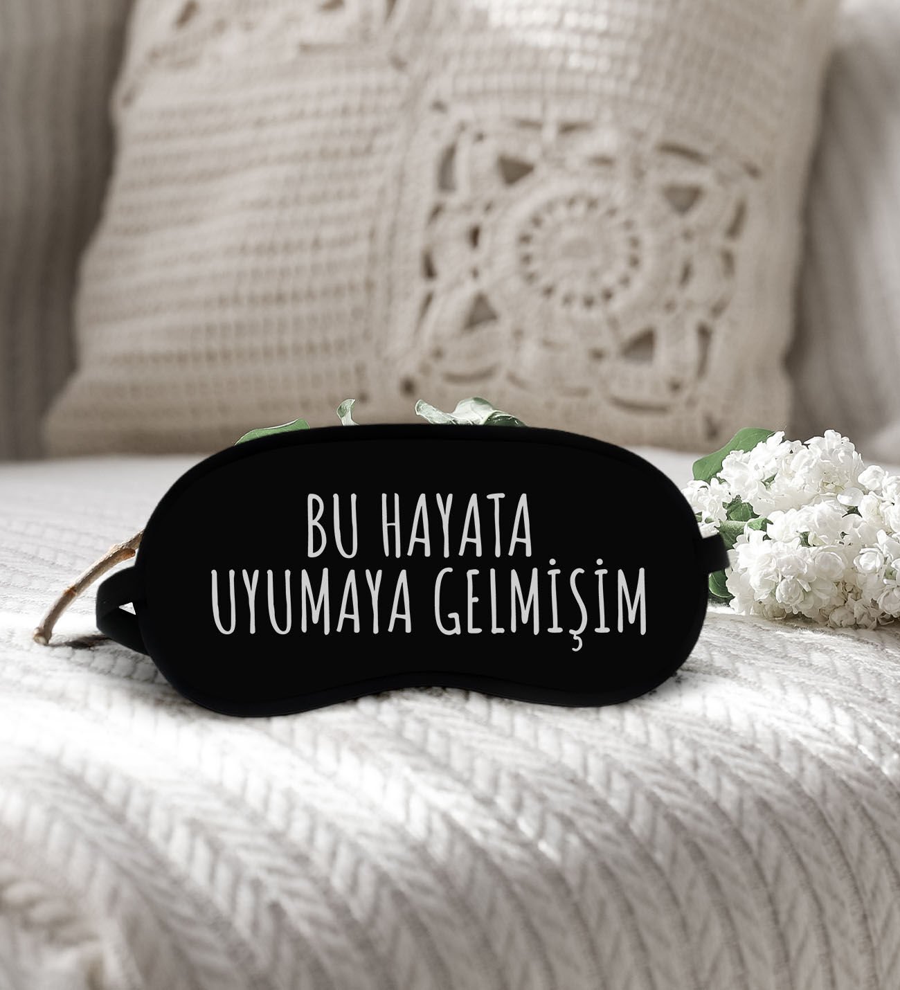 BK Gift Esprili Uyku Göz Bandı, Arkadaşa Hediye, Doğum Günü Hediyesi, Uyku Bandı-2-19
