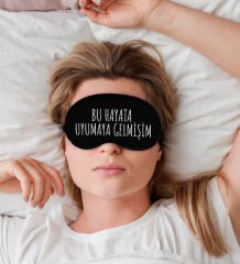 BK Gift Esprili Uyku Göz Bandı, Arkadaşa Hediye, Doğum Günü Hediyesi, Uyku Bandı-2-19