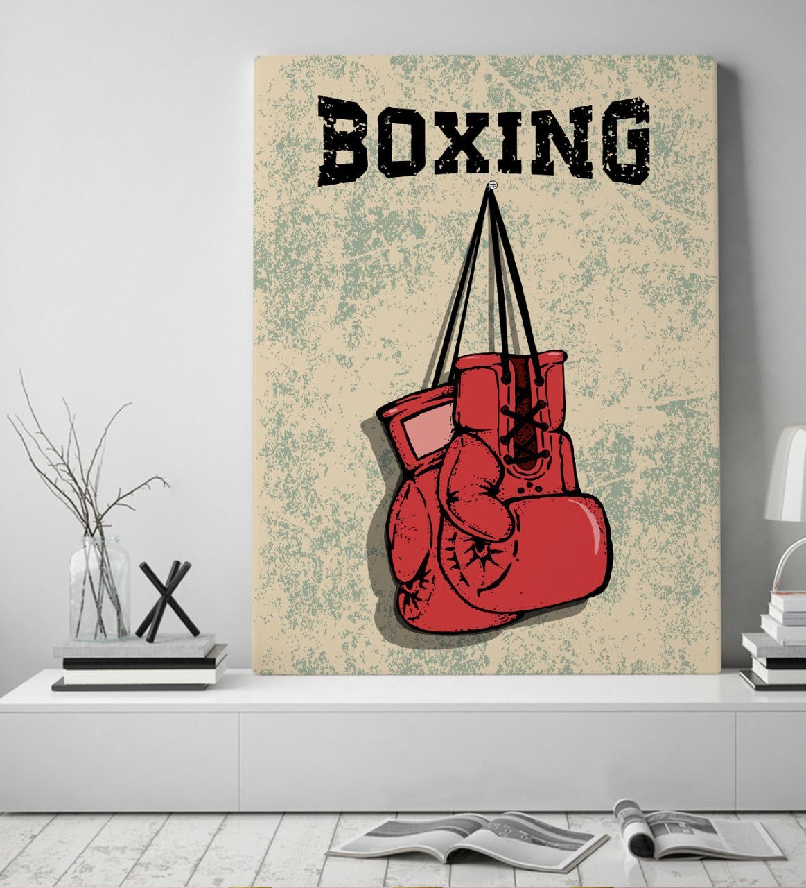 BK Gift Boxing Tasarımlı Kanvas Tablo 50x70cm-4