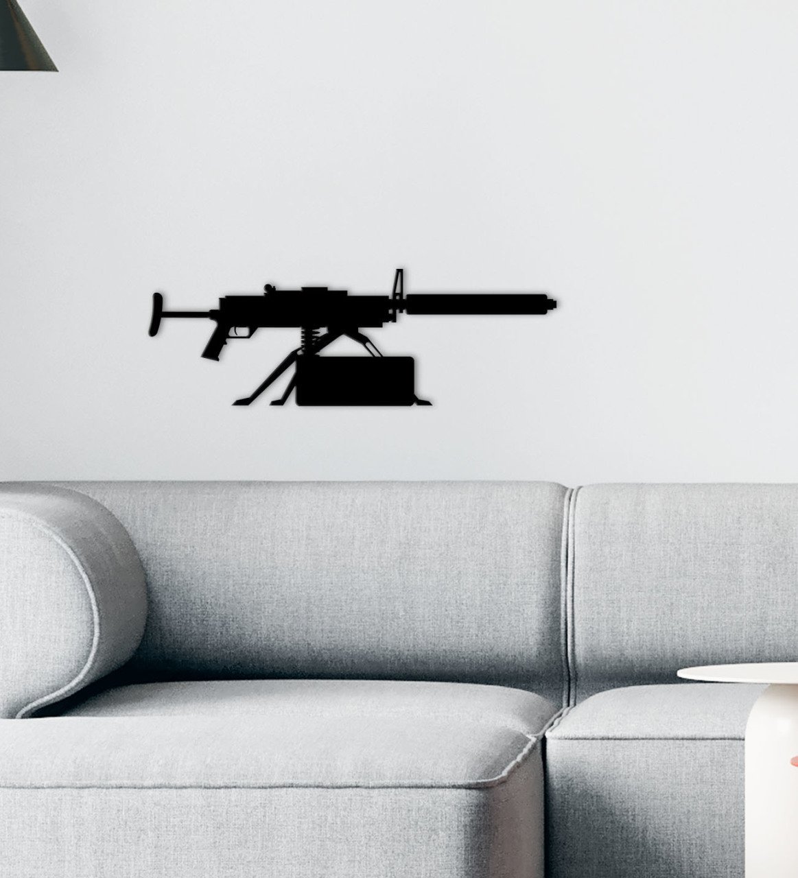 BK Gift Silah Tasarımlı Ahşap Duvar Süsü-22