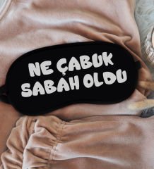 BK Gift Esprili Uyku Göz Bandı, Arkadaşa Hediye, Doğum Günü Hediyesi, Uyku Bandı-2-20