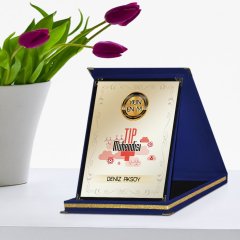 Kişiye Özel Yılın En İyi Tıp Mühendisi Lacivert Plaket Ödülü