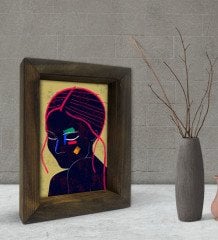 BK Gift Dekoratif Doğal Masif Ahşap Çerçeve 15x20cm-24