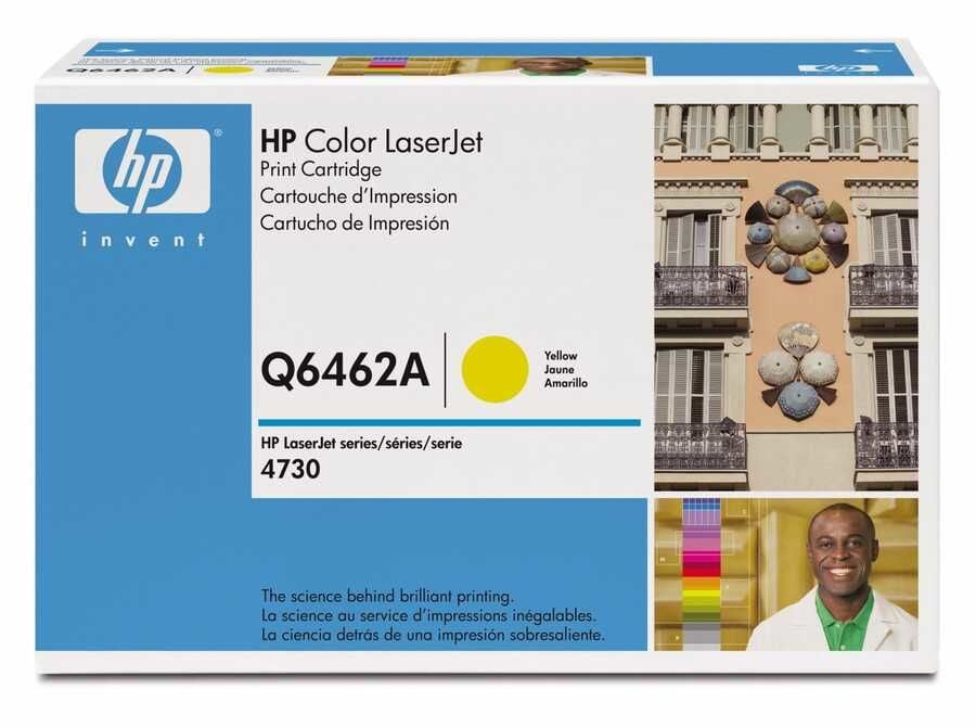 HP Q6462A (644A) Sarı Orjinal Toner - CM4730 (B) (T10491)