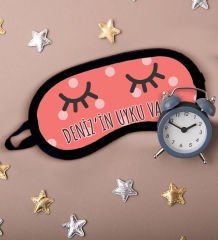BK Gift İsimli Uyku Göz Bandı, Arkadaşa Hediye, Doğum Günü Hediyesi, Uyku Bandı-3