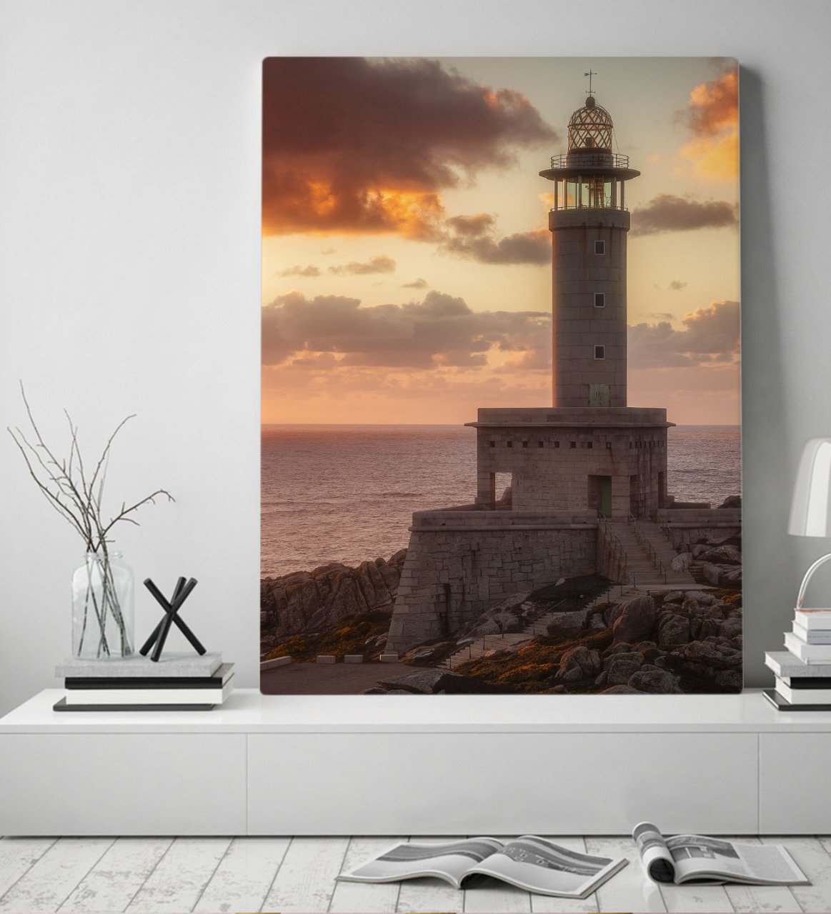 BK Gift Deniz Feneri Kanvas Tablo 50x70cm-3