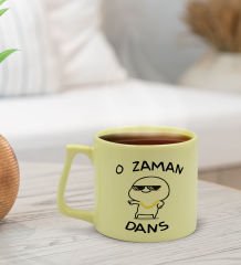 BK Gift Pastel Sarı Middle Kupa Bardak, Arkadaşa Hediye, Ev Hediyesi, Doğum Günü Hediyesi, Ofis Hediyesi-3
