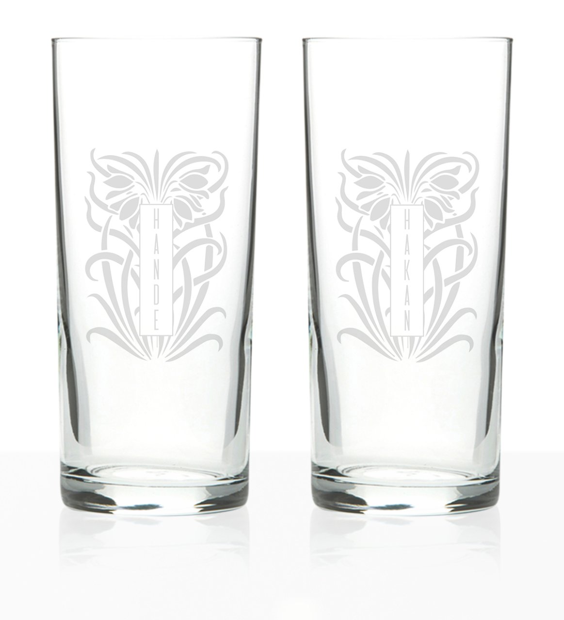Kişiye Özel 2'li Rakı Bardağı Seti (Model 10)