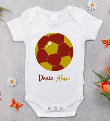 BK Kids Kişiye Özel Fotoğraflı Bebek Yastık ve Bebek Body Zıbın Hediye Seti - Model 4.5