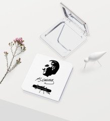 Kişiye Özel Atatürk Temalı Deri Ayna - 4
