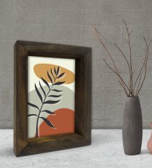BK Gift Dekoratif Doğal Masif Ahşap Çerçeve 15x20cm-50