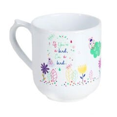 Sublimasyon Seramik Oval Beyaz Kupa - Kutulu