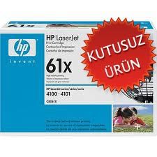 HP C8061X (61X) Siyah Orjinal Toner - LaserJet 4100 (U) (T189)
