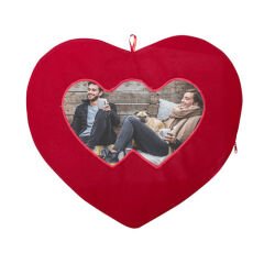 Sublimasyon Kalp Aşk Yastığı