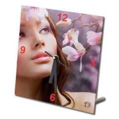 Sublimasyon Cam Saat  20x20x0.5 cm
