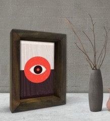 BK Gift Dekoratif Doğal Masif Ahşap Çerçeve 15x20cm-66