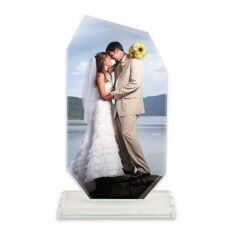 Sublimasyon Beyaz Kristal Plaket  1008