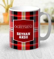Kişiye Özel Dünyanın En İyi Öğretmeni Beyaz Kupa Bardak - 9