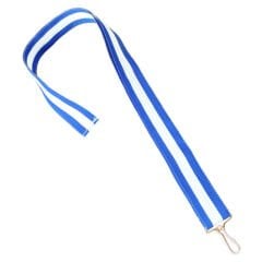 Madalya İpi - Mavi Beyaz