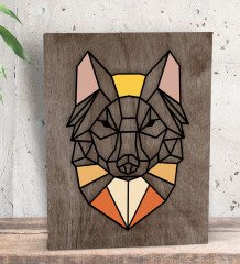 BK Gift Kurt Tasarımlı Dekoratif Mini Kanvas Tablo 15x20cm-2