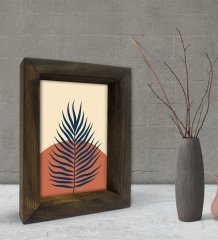 BK Gift Dekoratif Doğal Masif Ahşap Çerçeve 15x20cm-74