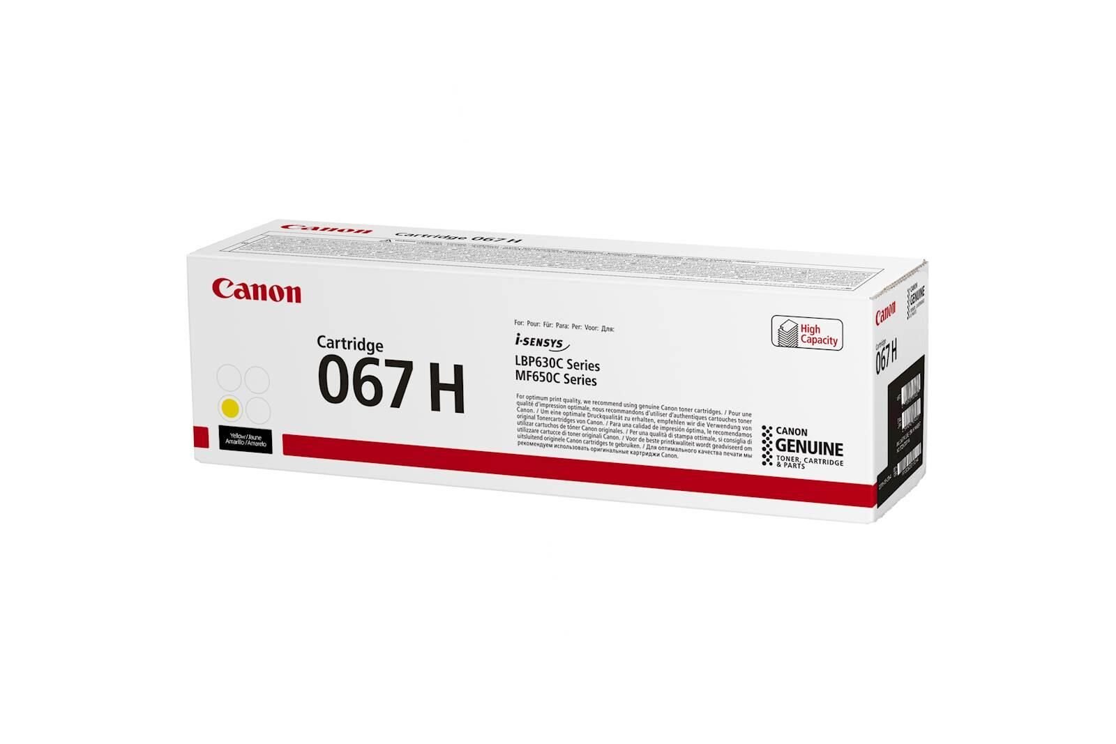 Canon CRG-067H Y Sarı Toner 2.350 Syf.