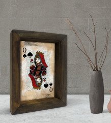 BK Gift Dekoratif Doğal Masif Ahşap Çerçeve 15x20cm-76