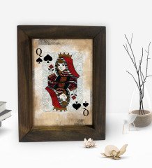 BK Gift Dekoratif Doğal Masif Ahşap Çerçeve 15x20cm-76