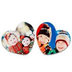 Sublimasyon Kalp Magnet 7x8 cm