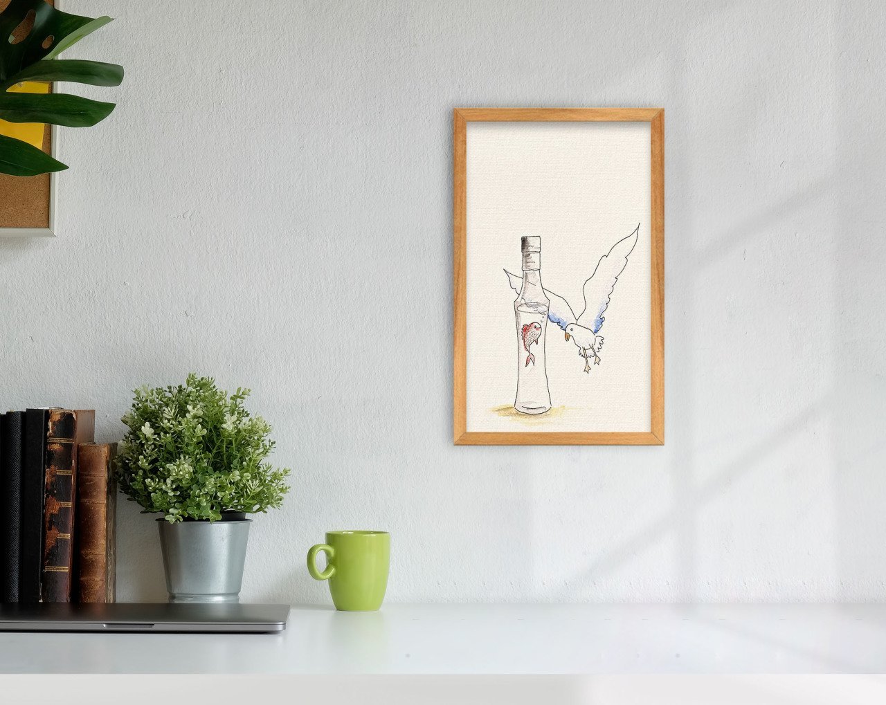 BK Home Rakı Tasarımlı Dekoratif Retro Ahşap Tablo-9