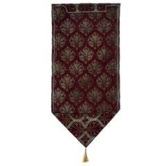 Sublimasyon Duvar Şalı - Bordo