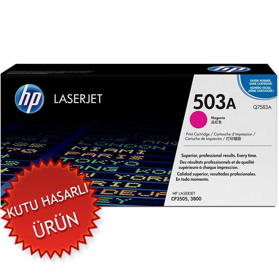 HP Q7583A (503A) Kırmızı Orjinal Toner - Laserjet 3600 (C) (T12428)