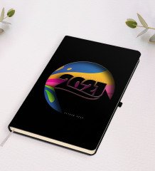 Kişiye Özel 2023 Mutlu Yıllar Siyah Defter-10