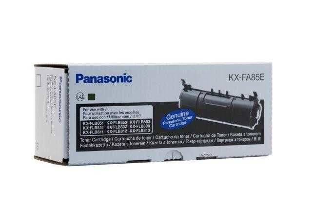 Panasonic KXFA85E Siyah Orjinal Toner  KXFLB851 / KXFLB881 / KXFL511 (T4482)