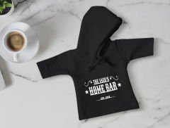 BK Gift Kişiye Özel Mini Siyah İçki Şişesi Tişörtü , Ev Bar Dekoru, Viski, Şarap, Votka, Rakı Şişesi Tişörtü, Ev Barı-9