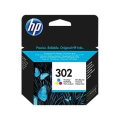HP 302 RENKLİ MÜREKKEP KARTUŞU ( F6U65AE )