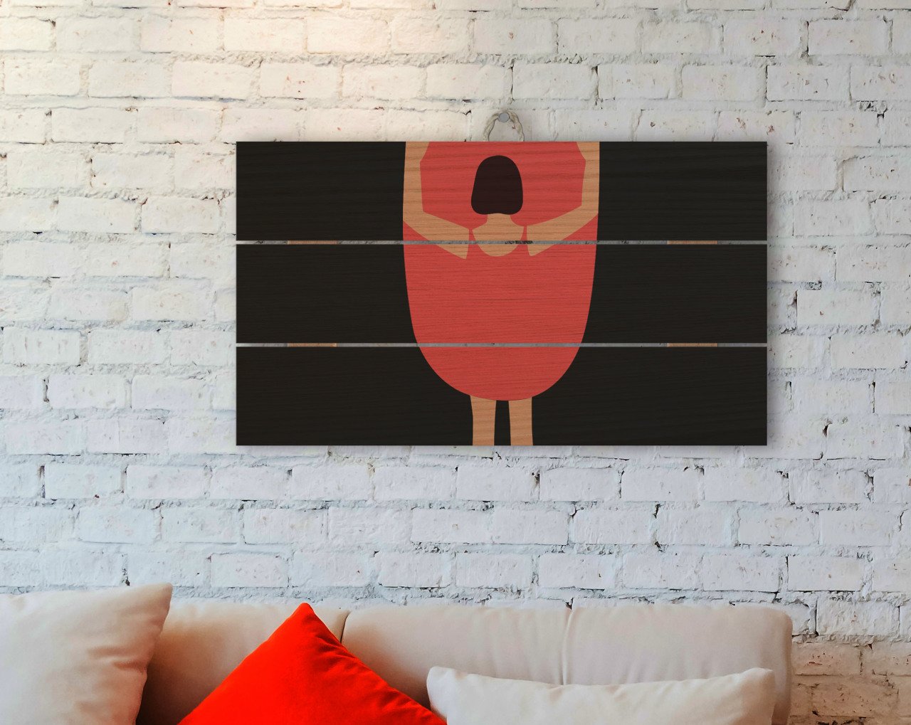 Kişiye Özel Kadınlar Günü Otantik Ahşap Palet Tablo-22