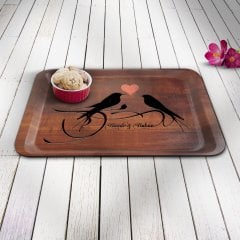 Kişiye Özel Ahşap Tepsi