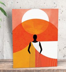 BK Gift Yatak Odası Konseptli  Dekoratif Mini Kanvas Tablo 15x20cm-6