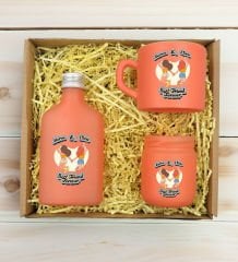 BK Gift Kişiye Özel İsimli DTF Best Friend Temalı Somon Kahve Fincanı & Kolonya & Mum Hediye Seti-6, Arkadaşa Hediye, Doğum Günü Hediyesi