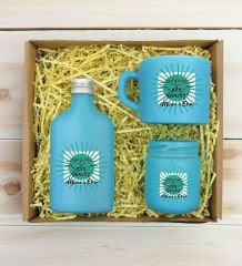 BK Gift Kişiye Özel İsimli DTF Best Friend Temalı Turkuaz Kahve Fincanı & Kolonya & Mum Hediye Seti-1, Arkadaşa Hediye, Doğum Günü Hediyesi